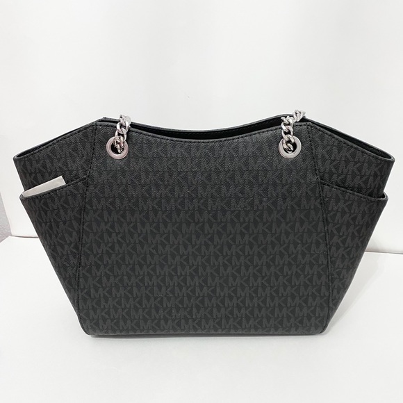 🆕☑️NEW☑️MK chain shoulder tote bag/shoulder bag🆕black - Picture 2 of 9